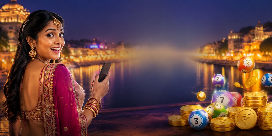 Riverfront lottery promotion in Ahmedabad showcasing playful entertainment