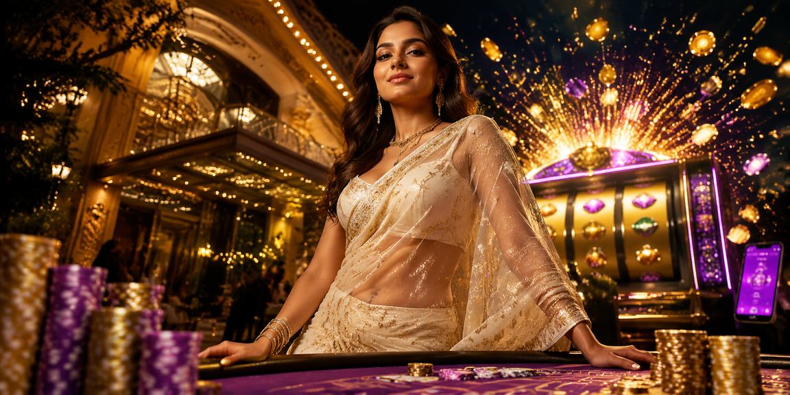 Indian online casino game on mobile device